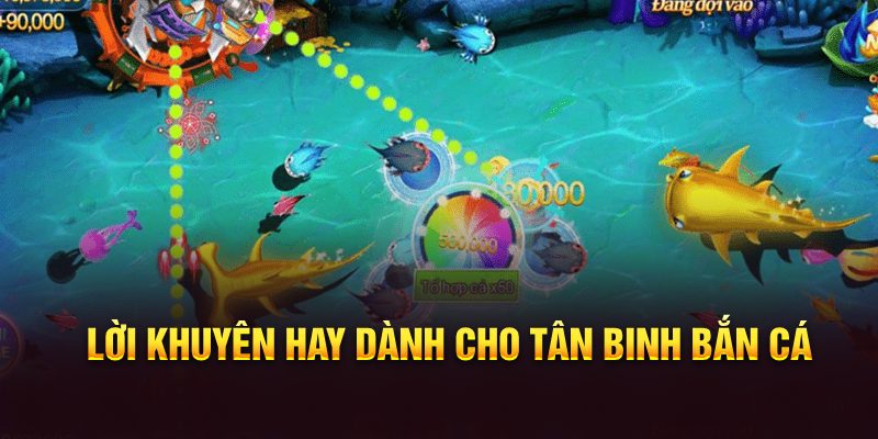 Lời khuyên hay dành cho tân binh bắn cá