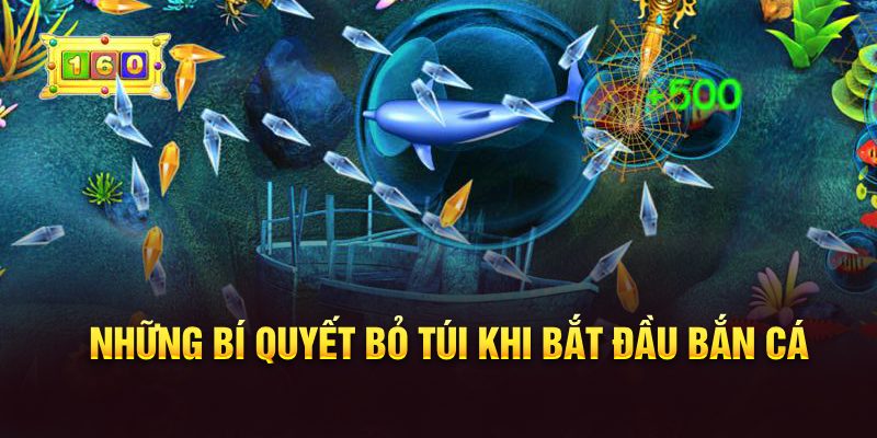 Những bí quyết bỏ túi khi bắt đầu bắn cá
